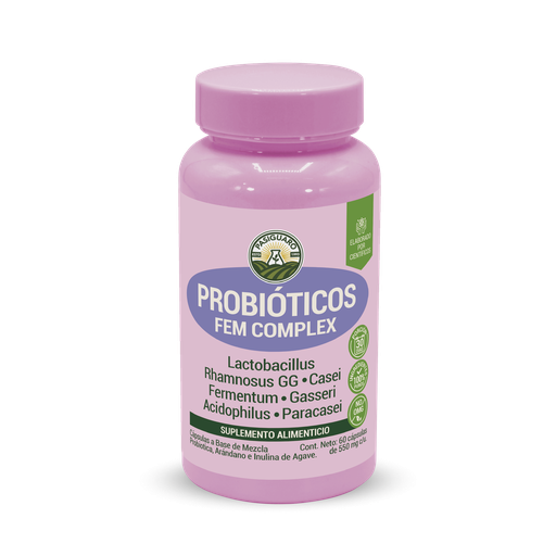 [15-094] PROBIÓTICOS FEM COMPLEX 60 CAPSULAS DE 550 MG