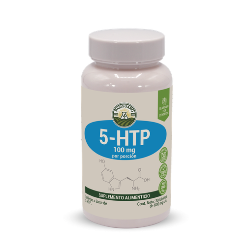 [15-048] 5 HTP EC 30 tabletas de 600 mg
